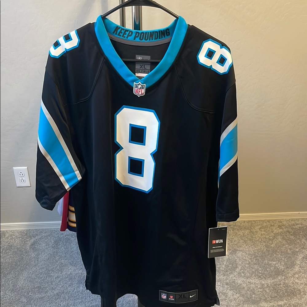 Carolina Panthers Jaycee Horn Black Home Jersey